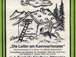 1978 – "Die Leiter am Kammerfenster"