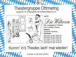 1982 – &quot;Die Witwen&quot;