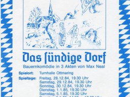 1984 – &quot;Das sündige Dorf&quot;