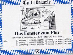 1990 – &quot;Das Fenster zum Flur&quot;