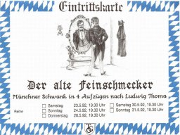 1992 - &quot;Der alte Feinschmecker&quot;
