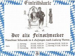 1992 - &quot;Der alte Feinschmecker&quot;