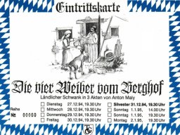 1994 – &quot;Die vier Weiber vom Berghof&quot;