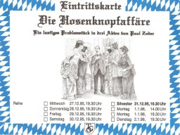 1995 – &quot;Die Hosenknopfaffäre&quot;