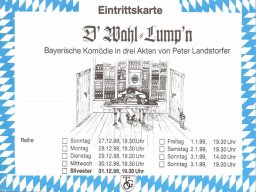 1998 – &quot;D&#039;Wahl Lump&#039;n&quot;
