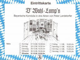 1998 – &quot;D&#039;Wahl Lump&#039;n&quot;