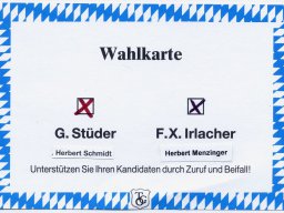 1998 – &quot;D&#039;Wahl Lump&#039;n&quot;