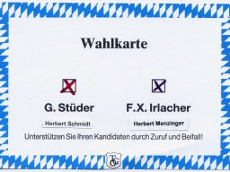 1998 – &quot;D&#039;Wahl Lump&#039;n&quot;