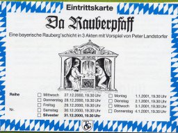 2000 – &quot;Da Rauberpfaff&quot;