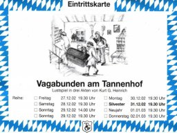 2002 – &quot;Vagabunden am Tannenhof&quot;