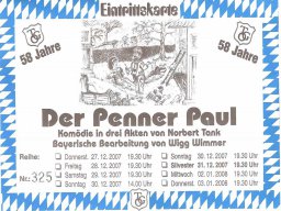 2007 – &quot;Der Penner Paul&quot;